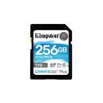 Kingston 256GB SDXC Canvas Go Plus 170R Class10 U3 V30 UHS-I - SDG3/256GB