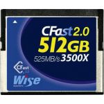 Wise 512Gb CFast 2.0 VGP 130 3500x Blue - 526248