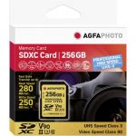 AgfaPhoto 256GB SDXC UHS II Professional High Speed U3 V90 - 10623