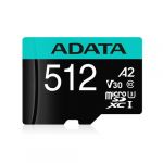 ADATA 512GB microSDXC Premier Pro Class 10 UHS-I U3 V3 - AUSDX512GUI3V30SA2-R