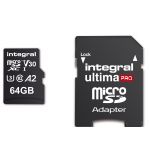 Integral Cartão Micro SDXC Ultima Pro 64GB A2 (180/80Mb/s)
