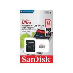 SanDisk 32GB Micro SDHC Ultra Class 10 UHS-I + Adaptador