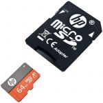 HP 64GB microSDXC UHS-I U3 + Adaptador