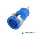 Hirschmann Ficha de Segurança Isolada 4mm Azul