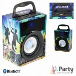 Party Coluna Bluetooth Portátil 10w Usb/Sd/Fm/Aux/Bat