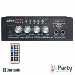 LTC Amplificador Karaoke 2x25w 8-16ohm 220v/12v Usb/bt/fm