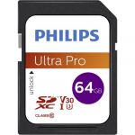 Philips Cartão Memória SDXC Card 64GB Class 10 UHS-I U3 V30 - FM64SD65B/00