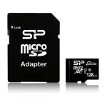 Silicon Power Cartão Memória Elite UHS-I 128GB microSDXC Ad. SP128GBS - SP128GBSTXBU1V10SP