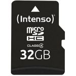 Intenso 32GB microSDHC Class4 + Adapter - 3403480