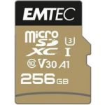 Emtec 256GB microSDXC Cartão memória SpeedIN PRO Class 10 UHS-I (U3), - ECMSDM256GXC10SP