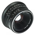 Objetiva 7Artisans 25mm f/1.8 para Fujifilm X Black