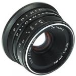 Objetiva 7Artisans 25mm F/1.8 para Canon EF-M Black