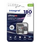 Integral 1Tb Cartão Ultima Pro Micro SDXC V30 A2 (150MB/s) + Adaptador