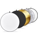 Caruba Reflector 5em1 Redondo 107cm (Silver, Sunyellow, White, Translucent)