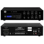 Showtec Amplificador Linha 100V 30W RMS c/ Leitor CD/MP3/USB - PA-30CH