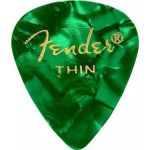 Fender Palheta 351 Premium Thin Green Moto