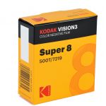 Kodak Film Vision3 500T 8mm para Câmara Super 8