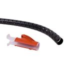 Dataflex Addit Cable Wraps 15 mm 3 M Black