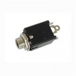 Velleman 6.35mm Female Jack Connector With Switch Ster. CA044