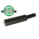 Velleman 6.35mm Plastic Boot Nickel Female Jack Connector CA034