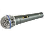 Qtx Microfone com Fios Dinamico Unidirecional DM15