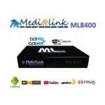 Medi@link Recetor Medialink Iptv Combo 4k 5g Tuner S2t2 Hibr