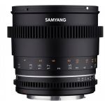 Objetiva Samyang 85mm T1.5 VDLSR MK2 para Sony E
