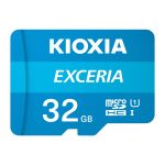 Kioxia 32GB Micro SDXC Exceria C10 UHS-I U1 Classe 10 + Adaptador SD
