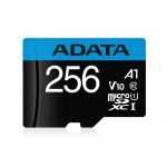 ADATA 256GB Micro SDXC UHS-I A1 Class 10 + Adaptador