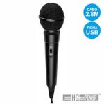 Hq Microfone usb C/ Cabo 2.8m P/ Pc Hq Power - MICUSB