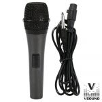 Bst Microfone Voz Profissional Dinâmico Unidirecional Black