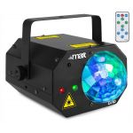Max Projetor de Luzes DJ10 Jelly Moon Laser (Vermelho / Verde / Azul) - 151.702