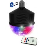 Party Fun Lampada LED RGB E27 c/ Efeito de Luz Rotativo e Coluna Bluetooth 4W