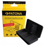 Patona Duplo Carregador Canon LP-E6 (Powerbank + Cartões SD) 9891