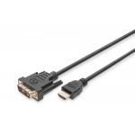 Digitus Adaptador HDMI Type-A a DVI-D M/M 2.0m - AK-330300-020-S