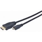 Gembird Cabo HDMI M/Micro D-male 1.8m Black