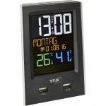 TFA-Dostmann 60.2537.01 Charge It Wireless Alarm Clock