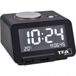 TFA-Dostmann 60.2017.01 Homtime Digital Alarm Clock