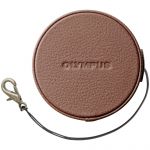 OM System Olympus LC-60.5GL Brw Leather Lente Cap 60.5 mm Brown