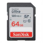 SanDisk 64GB SDHC Ultra 120MB/s Class 10 - SDSDUN4-064G-GN6IN