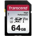Transcend 64GB SDXC 330S 64GB Class 10 UHS-I U3 A2