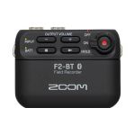 Zoom Gravador F2 Bluetooth 32bits Black + Microfone Lavalier