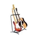 Fender Suporte para Guitarra/baixo Multi Stand 3 Guitarras Preto