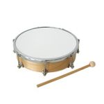 Adamastor Tamborim Gonalca 1601 20 cm Pele Sintética com Batente