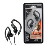 JVC Auriculares Desporto C/ Fio + Micro HA-EB75-B Black