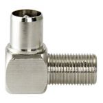 Macab Adaptador Coaxial Ff Fêmea > Prata Macho Coaxial - F4390302