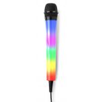 Fenton Microfone Karaoke C/ Iluminação LED RGB (KMD55B) Preto