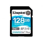 Kingston 128GB SDXC Canvas Go Plus 170R Class10 U3 V30 UHS-I - SDG3/128GB
