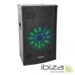 Ibiza Sound Coluna 15" 700W Preta - X-LED15