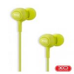 XO Auriculares Com Fios + Microfone S6 Green